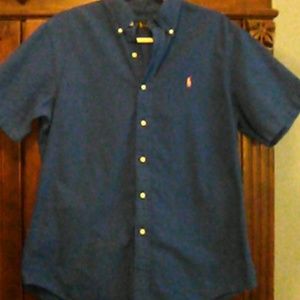 Ralph Lauren blue shirt
